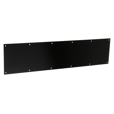 NATIONAL HARDWARE Kickplate, 34 in L, 8 in W, 004 in Gauge, Aluminum, Matte N270-352